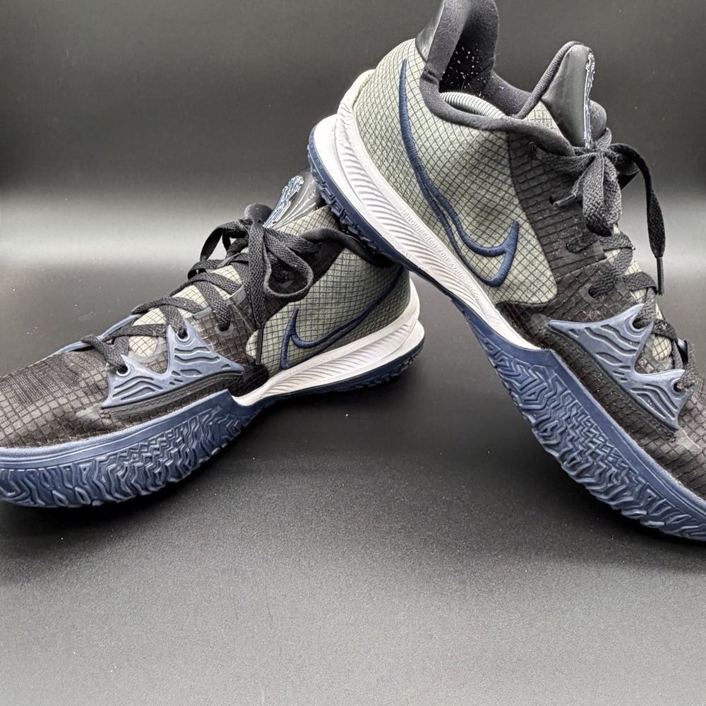Nike Kyrie Low 4 TB Black/White Midnight Navy DA7803-004 Mens Size 14 - Picture 5 of 7